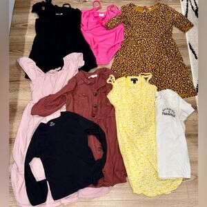 Girls Size 10-12 Bundle Old Navy Art Class Blush
Romper Swim Dress Tops Preloved